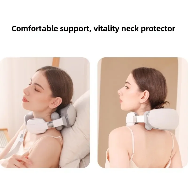 Smart pinch shoulder and neck trapezius muscle massage hot compress wireless massage cape