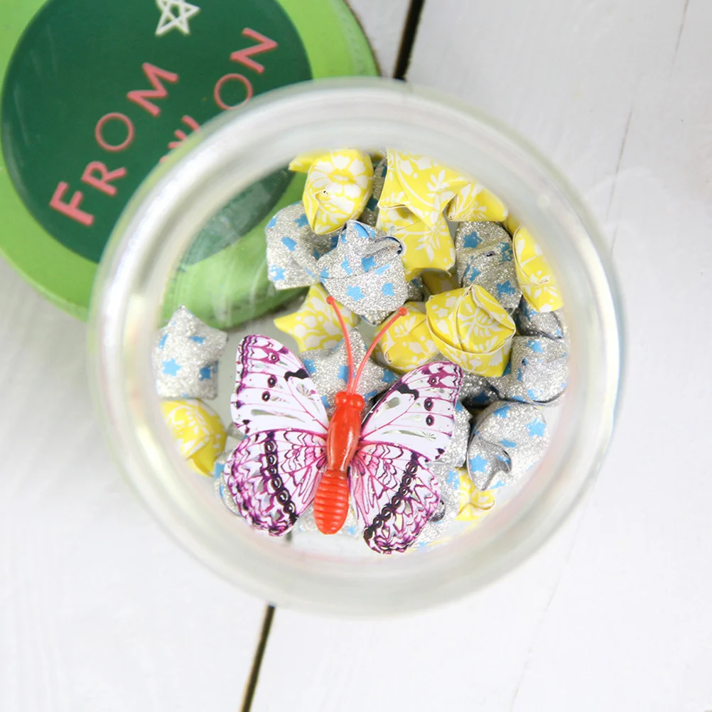 

2Set PVC Fridge Sticker Simulation Insect Stereoscopic Dragonfly Ladybug Removable Magnetic Decor for Home Door Window DIY