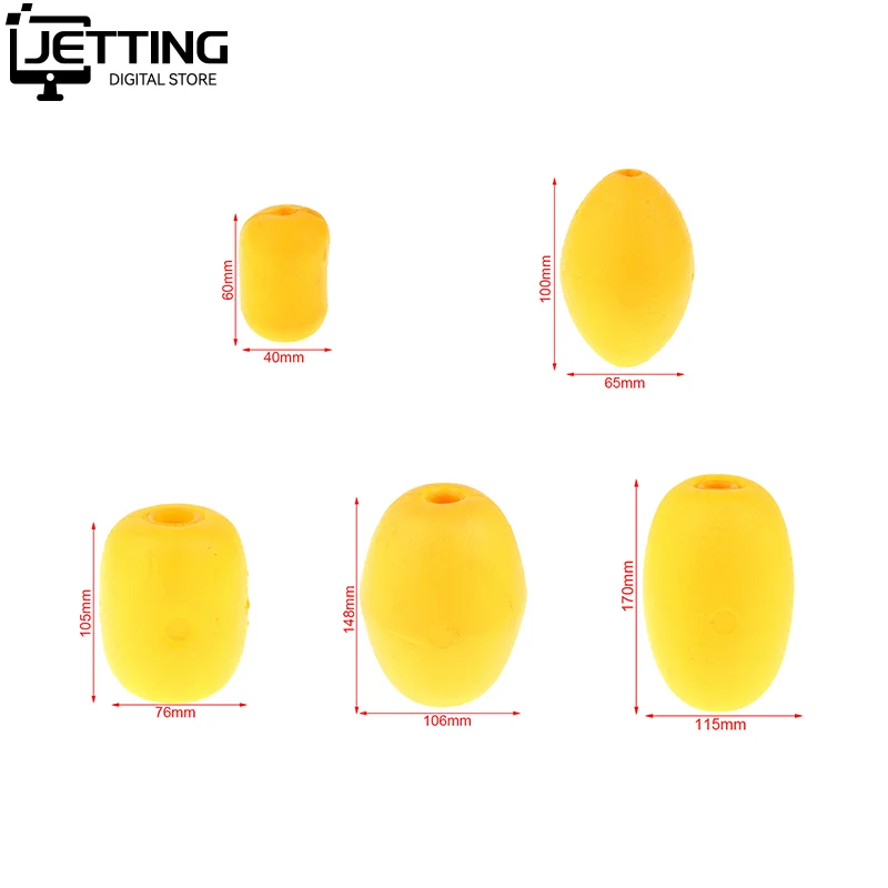1pc eva caiaque âncora linha corda flutuador bóia de água profunda flutuadores caranguejo pote marcadores net deriva espuma bóia para barcos jet ski doca flutuador