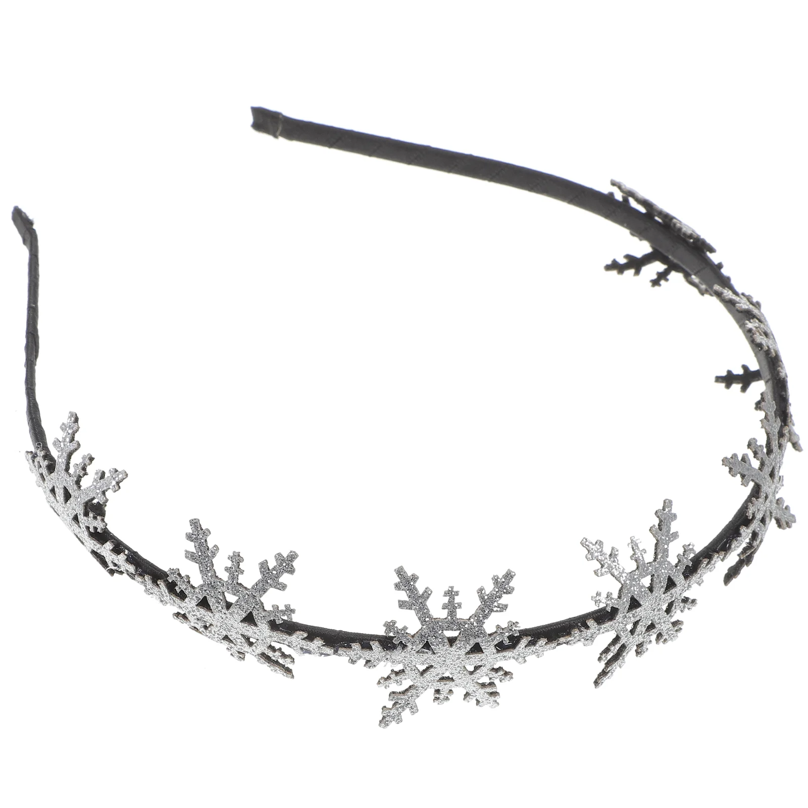 

Christmas Snowflake Headband Gold Hair Hoop Kids Headbands for Gifts Headdress Headgear Headwear