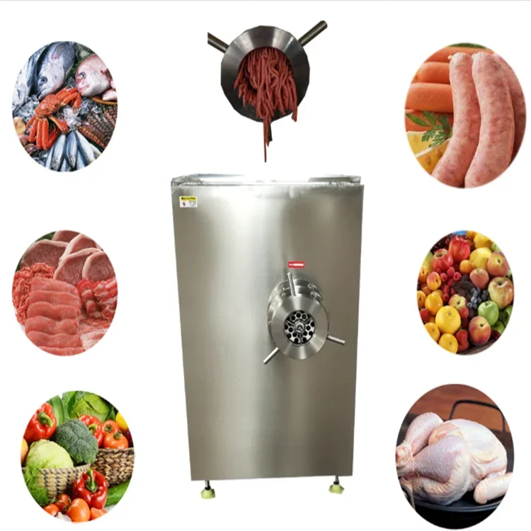 industrial frozen meat mincer grinder frozen meat block grinder frozen meat grinder machine