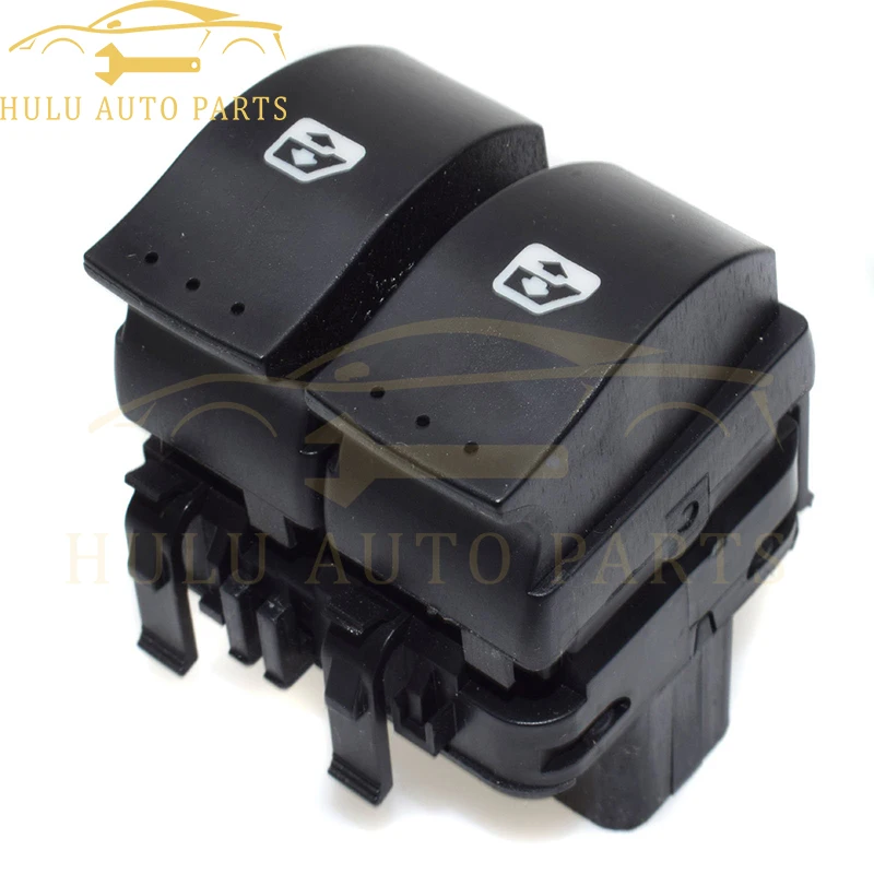 

8200060045 Electric Window Control Double Switch Button For Renault Clio II B0 B1 B2 CB0 CB1 CB2 SB0 SB1 SB2 1998-2014