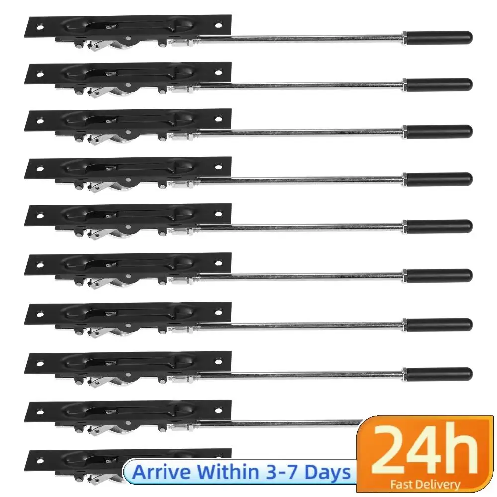 

10Pcs Stainless Steel Concealed Bolt with Rod Emergency Door Escape Door Lock 10In for Composite Doors/Wood Doors/Double Doors