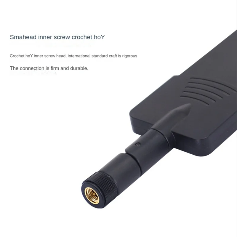 New 2PCS 5G/3G/4G/GSM Full Band Glue Stick Omni Wireless Smart Meter Router Module Gain 40DBi Antenna, Black SMA Male