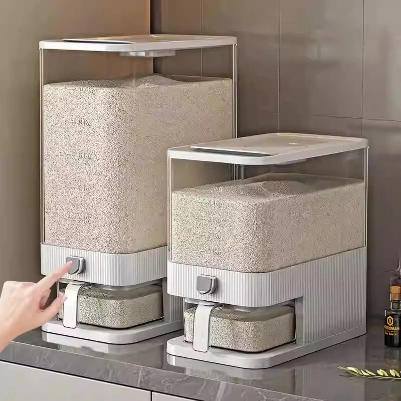 

Rice bucket new insect-proof and moisture-proof food-grade sealed rice cylinder storage box storage box