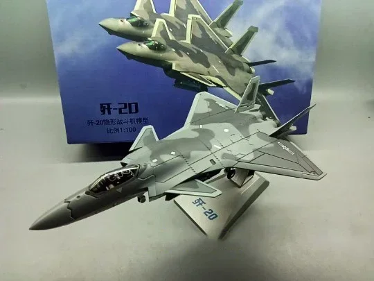 

Trendy Hottest 1/100 Scale J20 Fire Fang Fighter Jet Model China Airforce Diecast Alloy Aircraft Toy for Collectors & Hobbyists