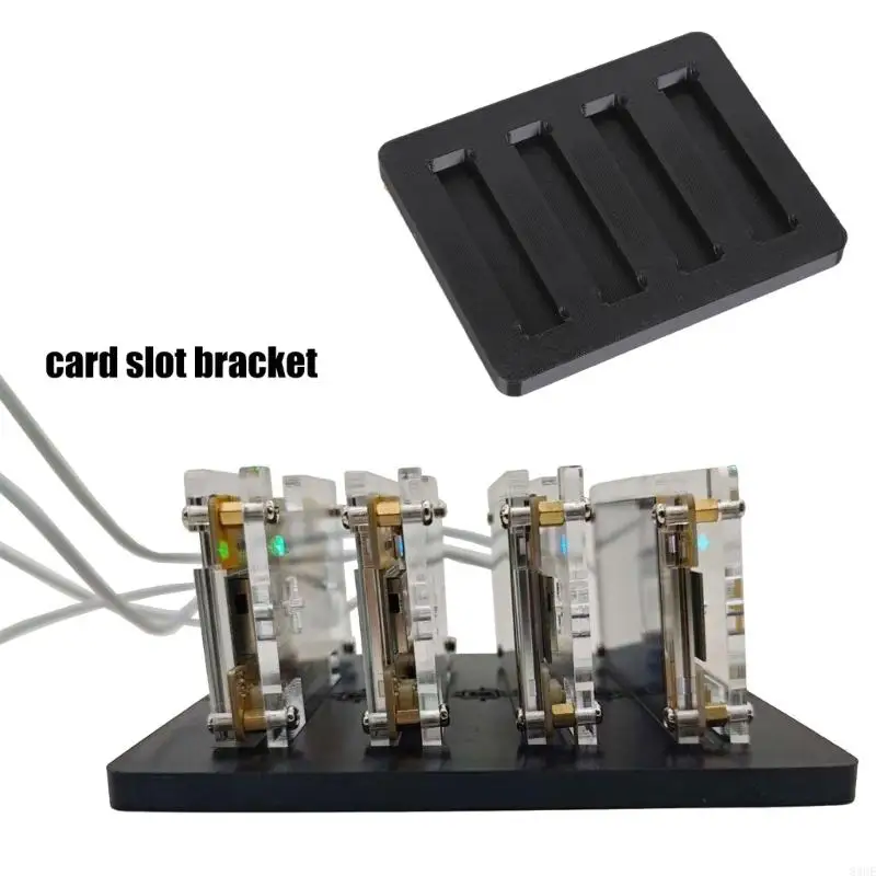 

2.8in 4 Slot Plastic Bracket For Bitcoins NMMiner Secure Mounting 83CE