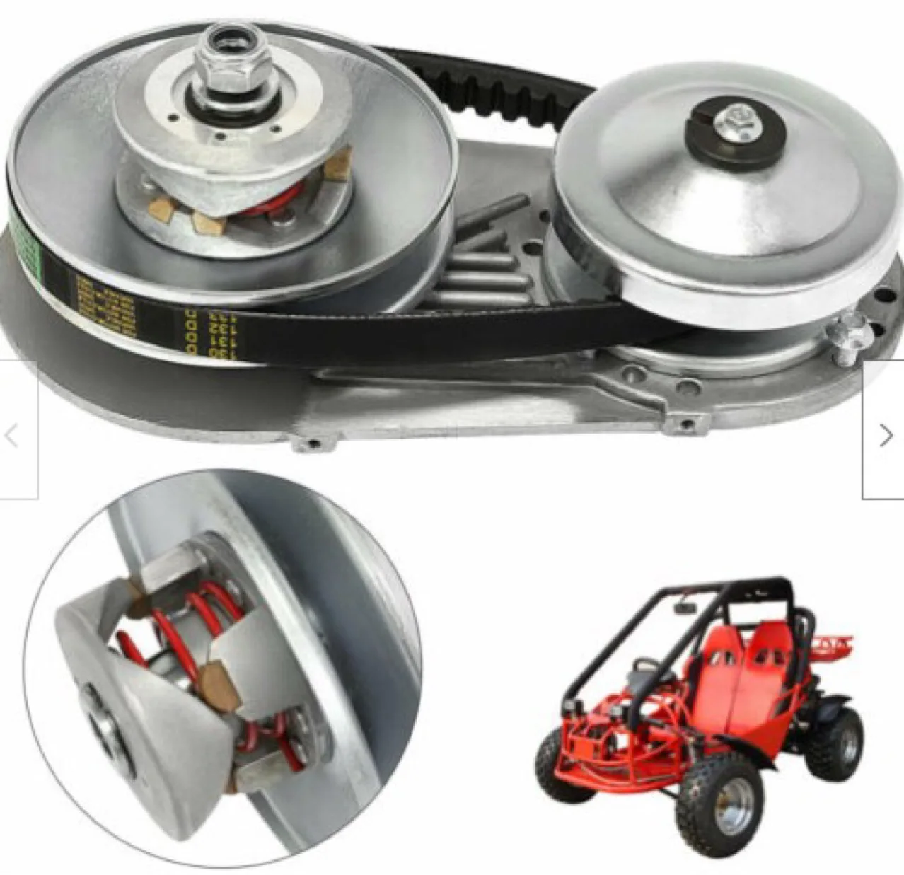 

Карт с фрикционным сцеплением карт с непрерывной переменной скоростью GX160, бензиновый двигатель 3/4, отверстие 40/41/420