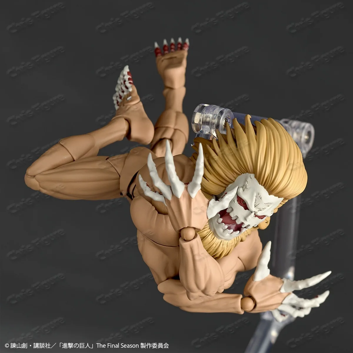 

In Stock Kaiyodo Revoltech Amazing Yamaguchi Attack on Titan Beast Titan & Jaw Titan Articulated Action Figure Model Toy
