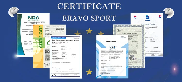 CE China Rib 390 Approvazione Barca da pesca Orca Hypalon da 13 piedi con guscio in fibra di vetro a fondo piatto