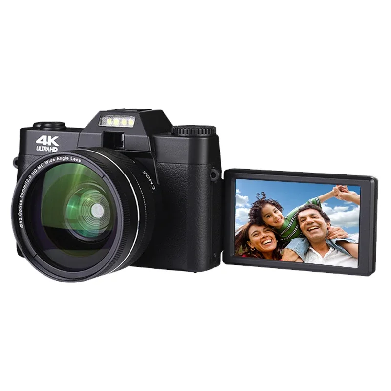 

Cheaper 4K HD with 3.0 inch Screen WiFi student Digital video camera vlog can be connected to an external lens