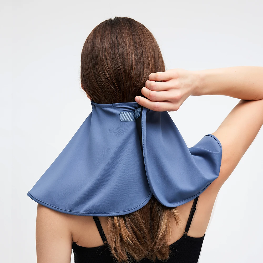 OhSUnny Super Sun Protective Scarf Face Cover,3D Breathable Cooling UV Mask for Women Men,Outdoor Dark Mouth Nose Open Balaclava