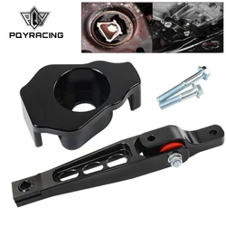 PQY - Spherical Pendulum Mount + Billet MQB Dogbone Mount Insert For 15+ AUDI 8V/8S A3 TT VW Mk7 Golf GTi Skoda Seat 5Q0198037