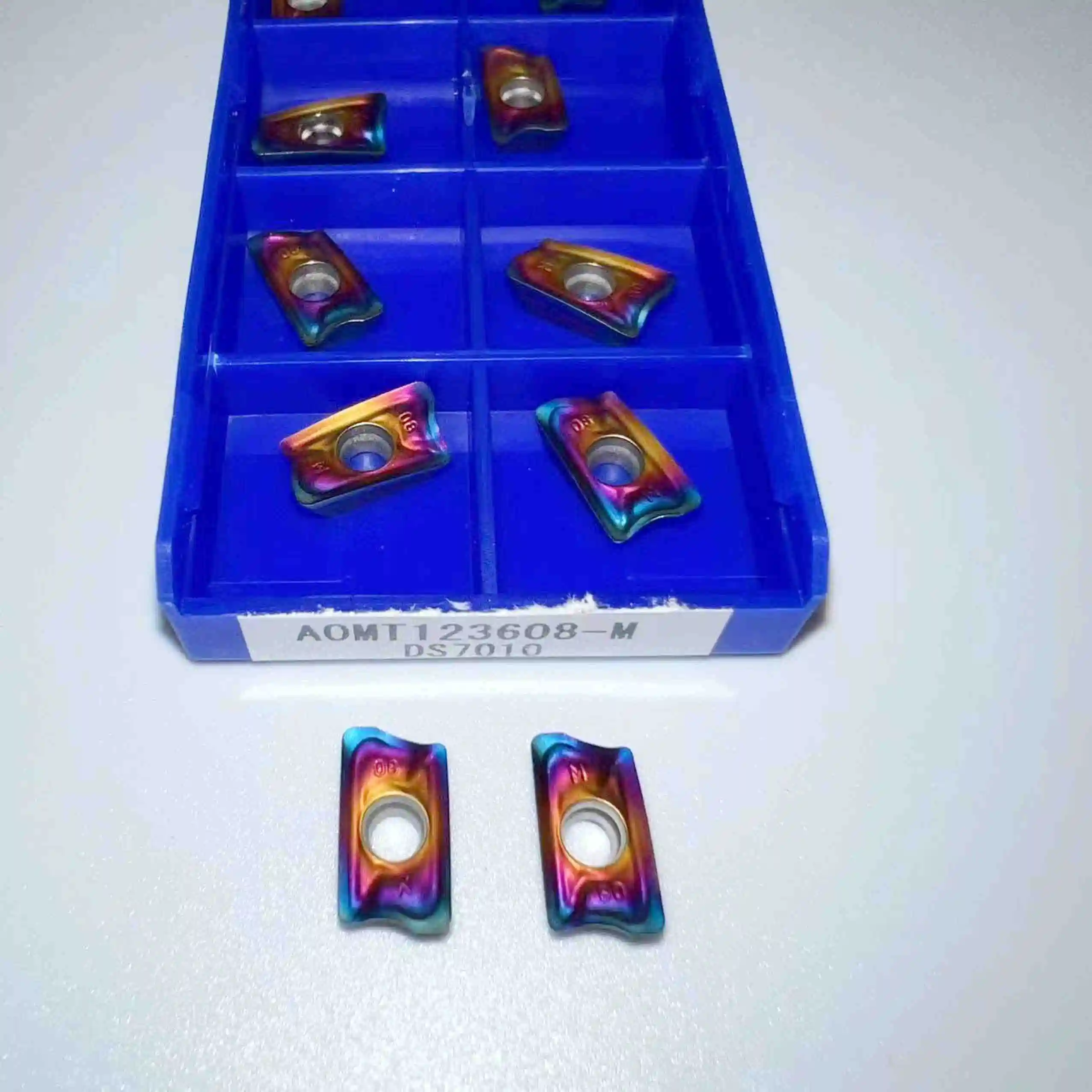 10 PCS Carbide insert AOMT123608 PEER M VP15TF High Quality AOMT 123608 CNC Machine Parts Milling Cutter Lathe Cutter