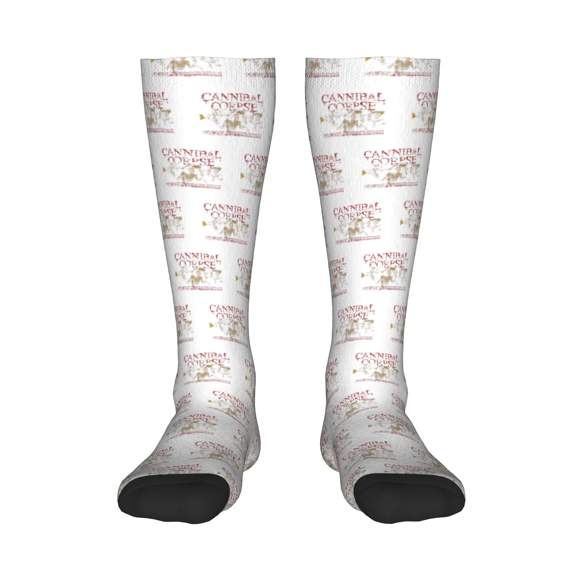 

Всесезонные чулки для экипажа Cannibal Corpse, металлические носки для скейтборда, Harajuku, длинные носки в стиле хип-хоп, аксессуары для мужчин и женщин