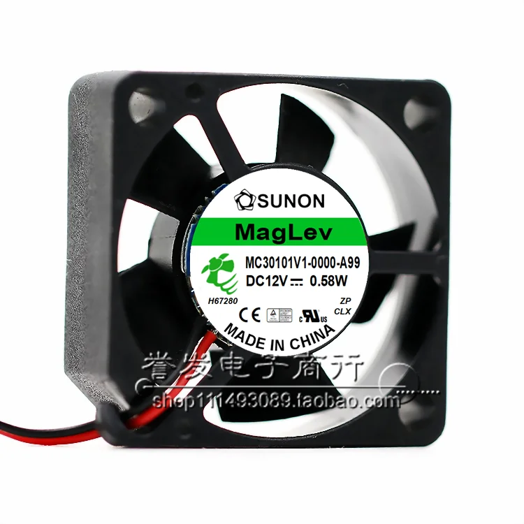 NEW ORIGINAL MC30101V1-0000-A99 12V 0.58W 3010 30x30x10mm COOLING FAN RADIATOR