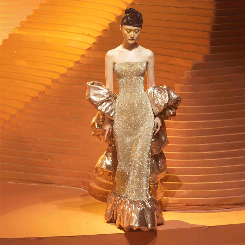 

Короткая вечерняя накидка, блестящая пышная шаль, накидка для вечеринки, наряд, модная накидка для подиума для женщин, романтические свадебные аксессуары