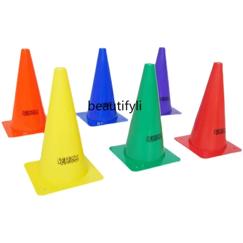 

Children's Outdoor Sensory Equipment Physical Training Props Barricade Six-Color Sign Barrel Traffic