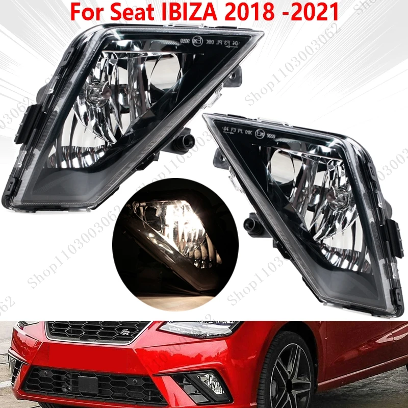 

6F0941701A 6F0941702A For Seat IBIZA 2018 2019 2020 2021 Front Bumper Fog Light Front Drive Lamp Fog Lamp Assembly Without Bulb