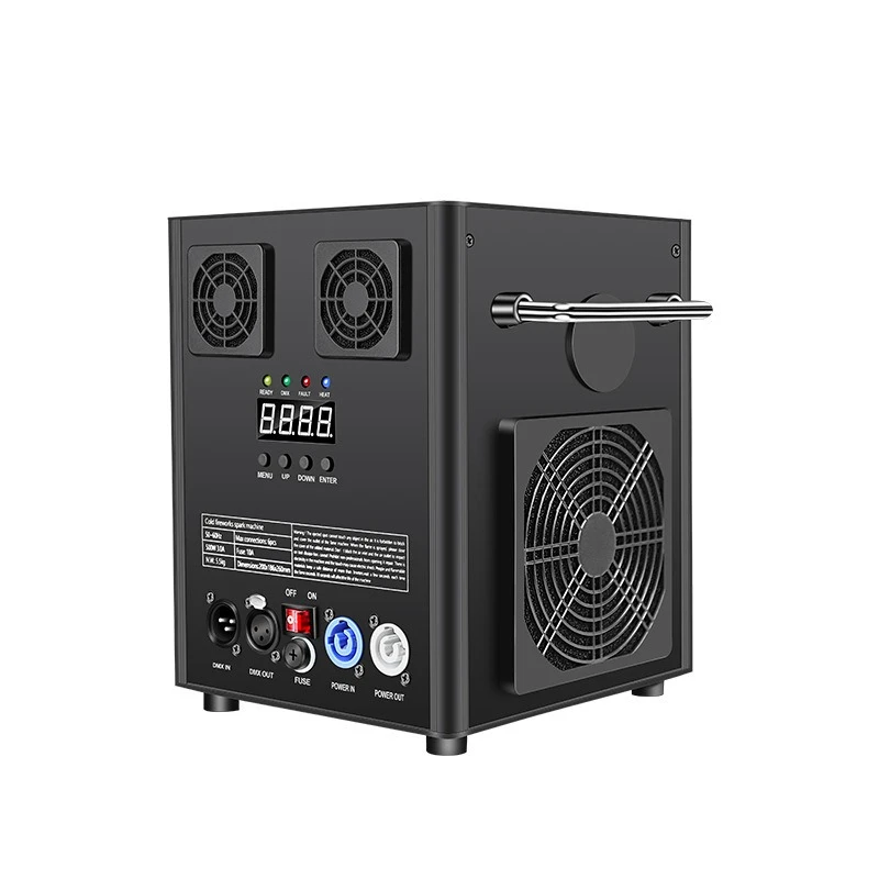 

Stage electronic waterproof flower spray machine, wedding bar performance cold flame machine