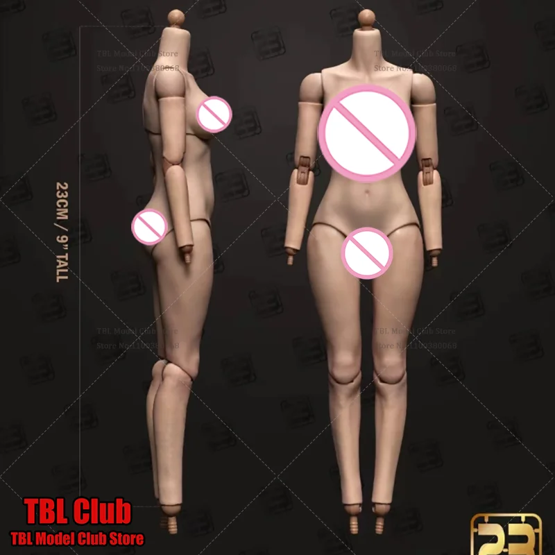 

BD007 1/6 Scale Female Double Joint Arm Super Movable Normal Body Flexible Posture Fit 12-inch Action Figure Toys In Stock