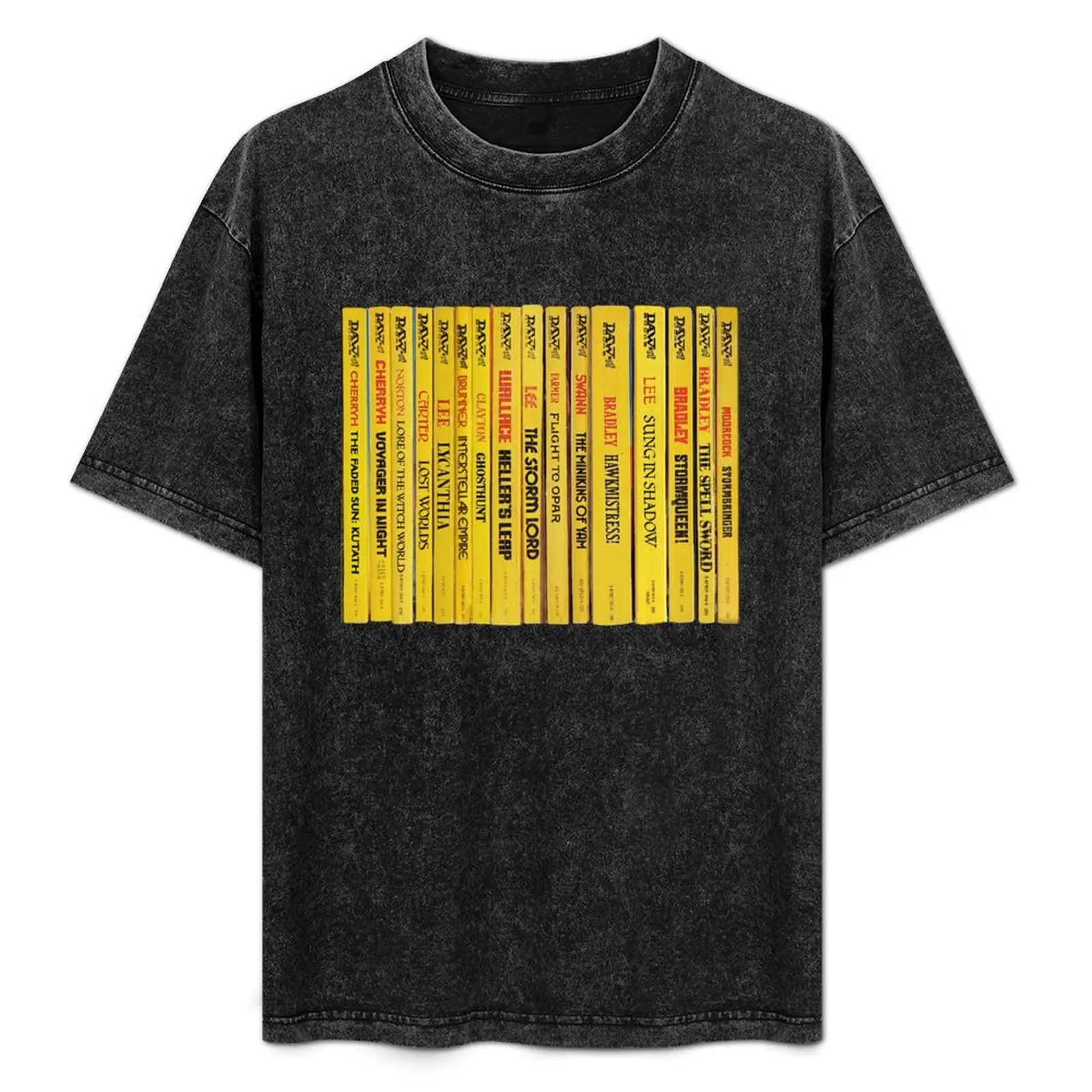 Bookshelf (Fantasy/SF) T-Shirt Plus Size Basic Cotton T-Shirt - zdjęcie 1