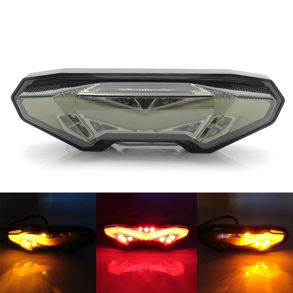 

Motorcycle Brake Turn Signal Taillight LED Light For YAMAHA MT-09/ FZ-09 FZ 09 MT09 FZ10 Motorcycle Rear Tail Lamps Integrated