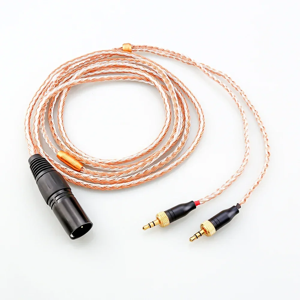 16 Core Copper silver mixed Audio Cable Headphone Upgrade Cable For SONY MDR-Z1R MDR-Z7 MDR-Z7M2 with Lock Nut