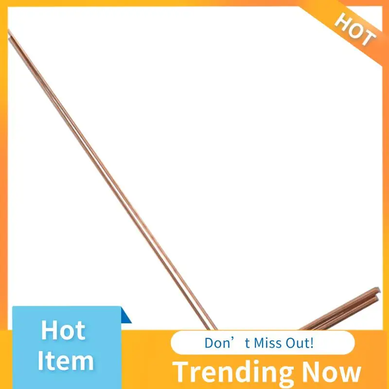 CMHI-2Pcs Pure Copper Metal Detector Rod Water Witching Portable Dragon Seeking Detachable Tool Dowsing Rod