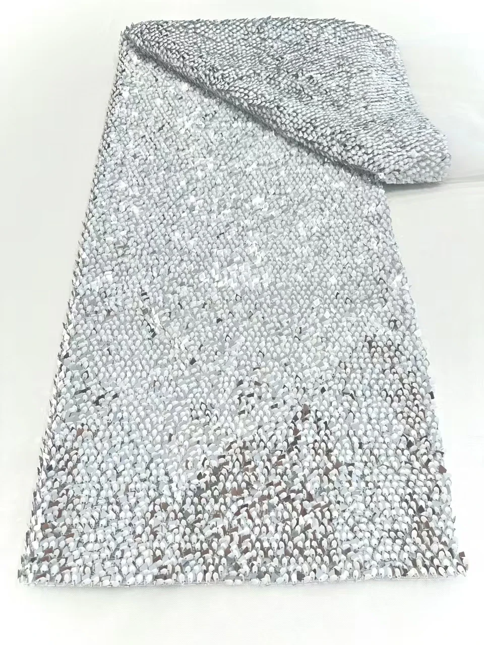 Роскошная французская шифоновая кружевная ткань, блестки жениха, высококачественная африканская нигерийская сетчатая кружевная ткань, шитье свадебного платья