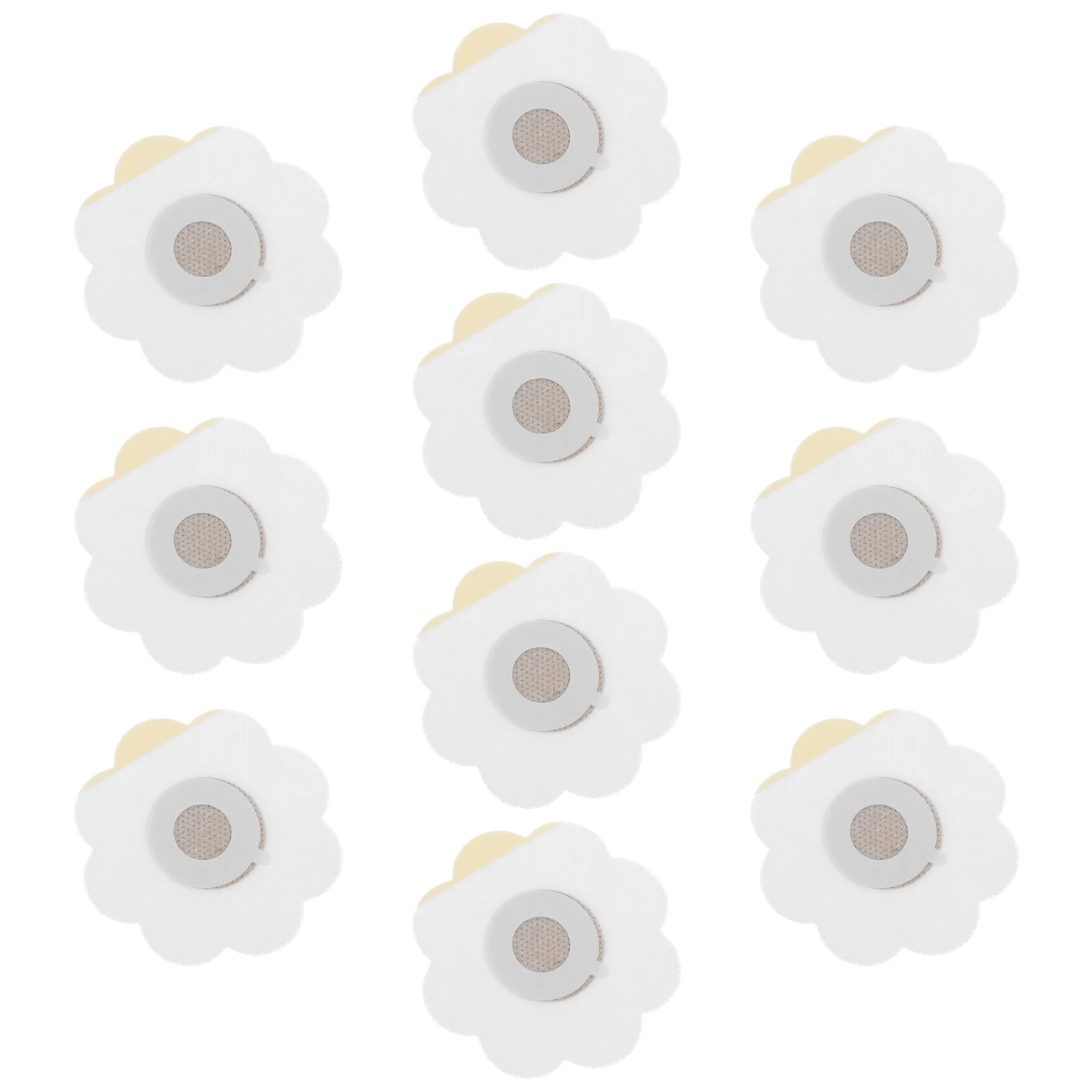 

10 шт., фиксирующие наклейки для прижигания, самоклеящиеся теплоизоляционные патчи, портативная коробка для прижигания, пасты, прочная стабильная