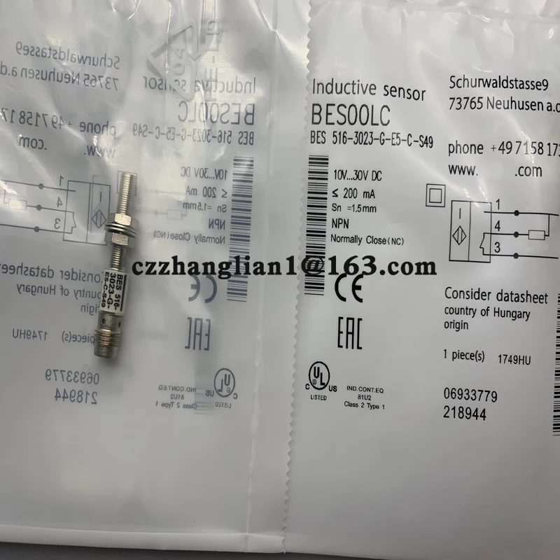 

100% brand new sensor BES M12MG1-NOC60B-S04G BES M18MI2-PSC80B-S04G BES 516-539-S4-H In stock