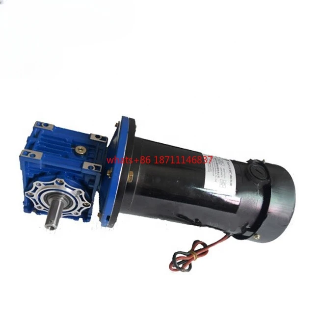 Worm reducer electric gear motor 24v 500w,dc motor