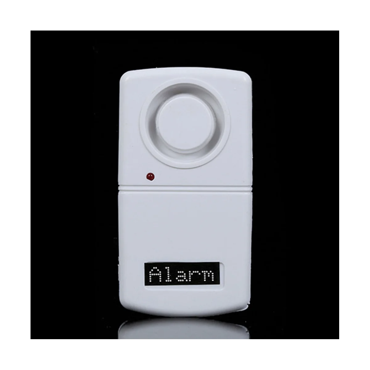 Detector de vibración de alta sensibilidad, alarmas de terremotos con iluminación LED, alarma eléctrica inalámbrica para puerta y coche