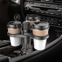 Firmly 3 In 1 Multifunctional Car Drinks Holder Cup Holder Expander Adapter Rotating Adjustable Base Storage Rack Car Cup Mount