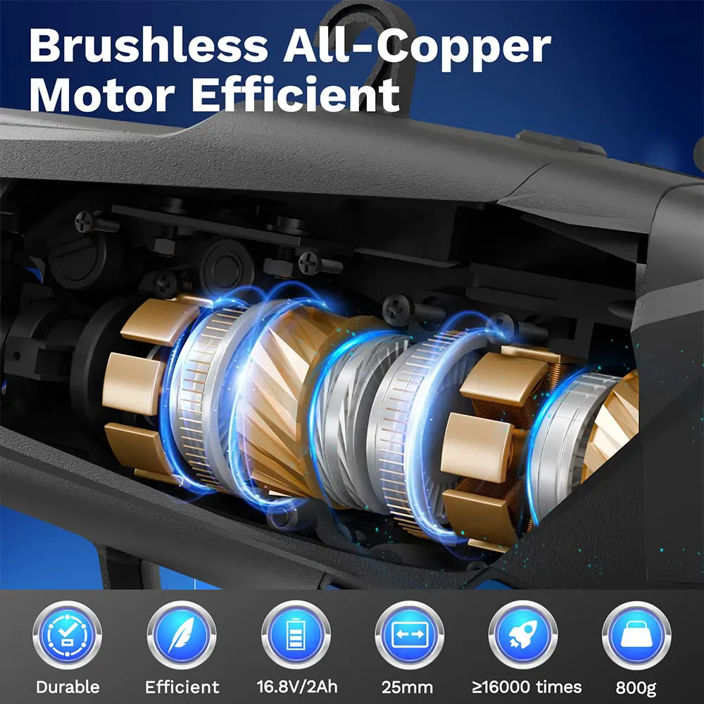 Electric Wireless Garden Tool Electric Branch Tying & Binding Machine for Farm Vegetable & Grape Power Tool for Outdoor Tasks