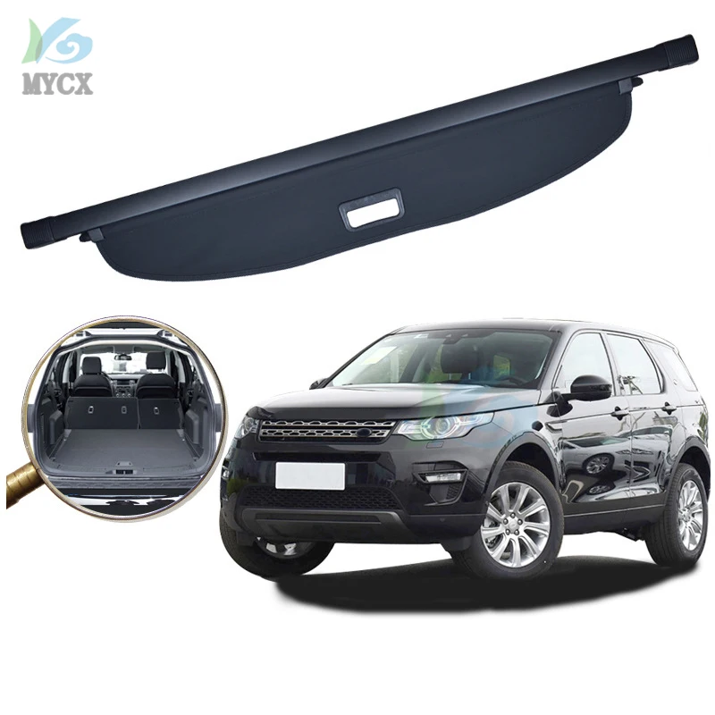 Car Interior Rear Trunk Cargo Luggage Cover Security Shade Shield Curtain Retractable Cargo Cover For Land Rover Discovery