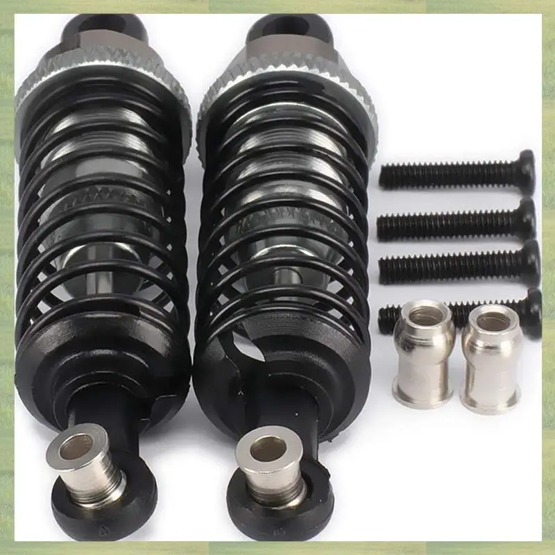 

N15R-40Pcs Aluminum Shock Absorber Assembled Damper Replacement A949-55 For Wltoys 1/18 RC Car A959 A979 K929 A959-B (Gray)