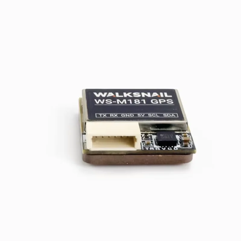 1/2 Buah Walksnail WS-M181 GPS M10 GNSS dengan Antena Keramik QMC5883 Terintegrasi untuk Pesawat RC FPV Freestyle Jarak Jauh Suku Cadang DIY