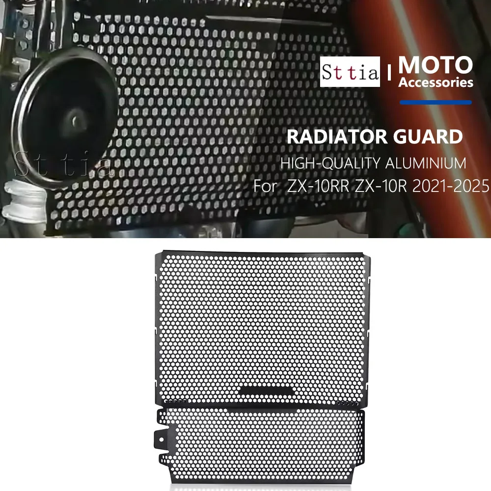 

For Kawasaki Ninja ZX-10R ZX-10RR ZX10R ZX10RR 2021 2022 2023 Motorcycle Accessories Radiator Grille Guard Grill Protector Cover