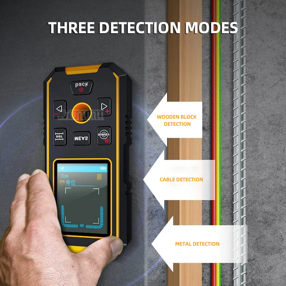 NF-513 detector de pared tuber - Wall Scanner Rebar Detector reseña y precio