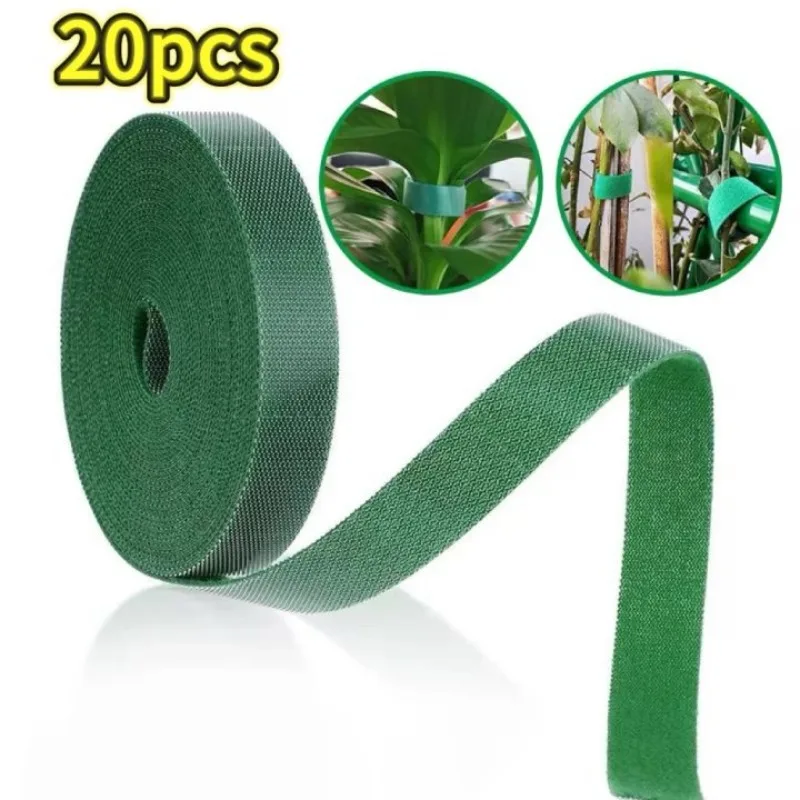 Attaches réutilisables pour plantes grimpantes, sangles pour Plan de plantes grimpantes, pointe de jardinage, Support pour plantes tomates, attaches métalliques de jardin, nouvelle collection