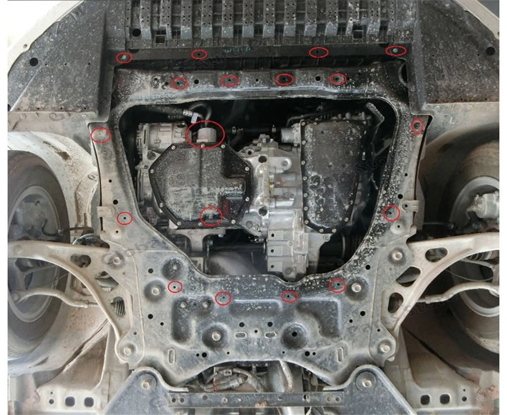 Custom Fit Engine Skid Plate For Nissan Altima 2019-2024 Heavy Duty No Drilling Required Chassis Underbody Protection