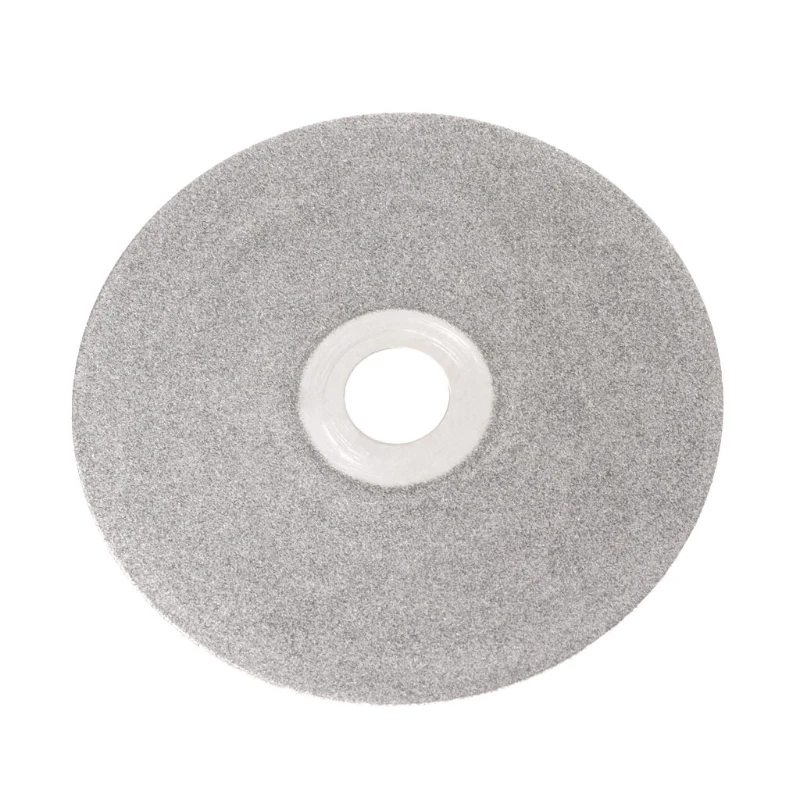 

4" 100mm 80-2000# Diamond Coated Flat Lap Wheel Lapidary Polishing Grinding Disc DropShipping