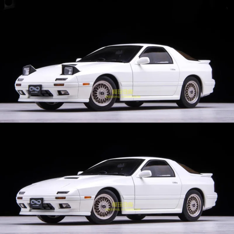 

Diecast 1:18 Scale RX7 FC3S Sports Car Simulation Alloy Car Model Static Dispaly Collectible Toy Gift Souvenir Decoration