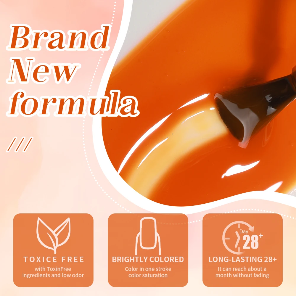 Mxsi 15ml Jelly Nude สีชมพูเจลเล็บชุด Milky สีขาวเคลือบเงา SHEER คริสตัลธรรมชาติโปร่งแสง Soak Off GEL 6pcs ชุด