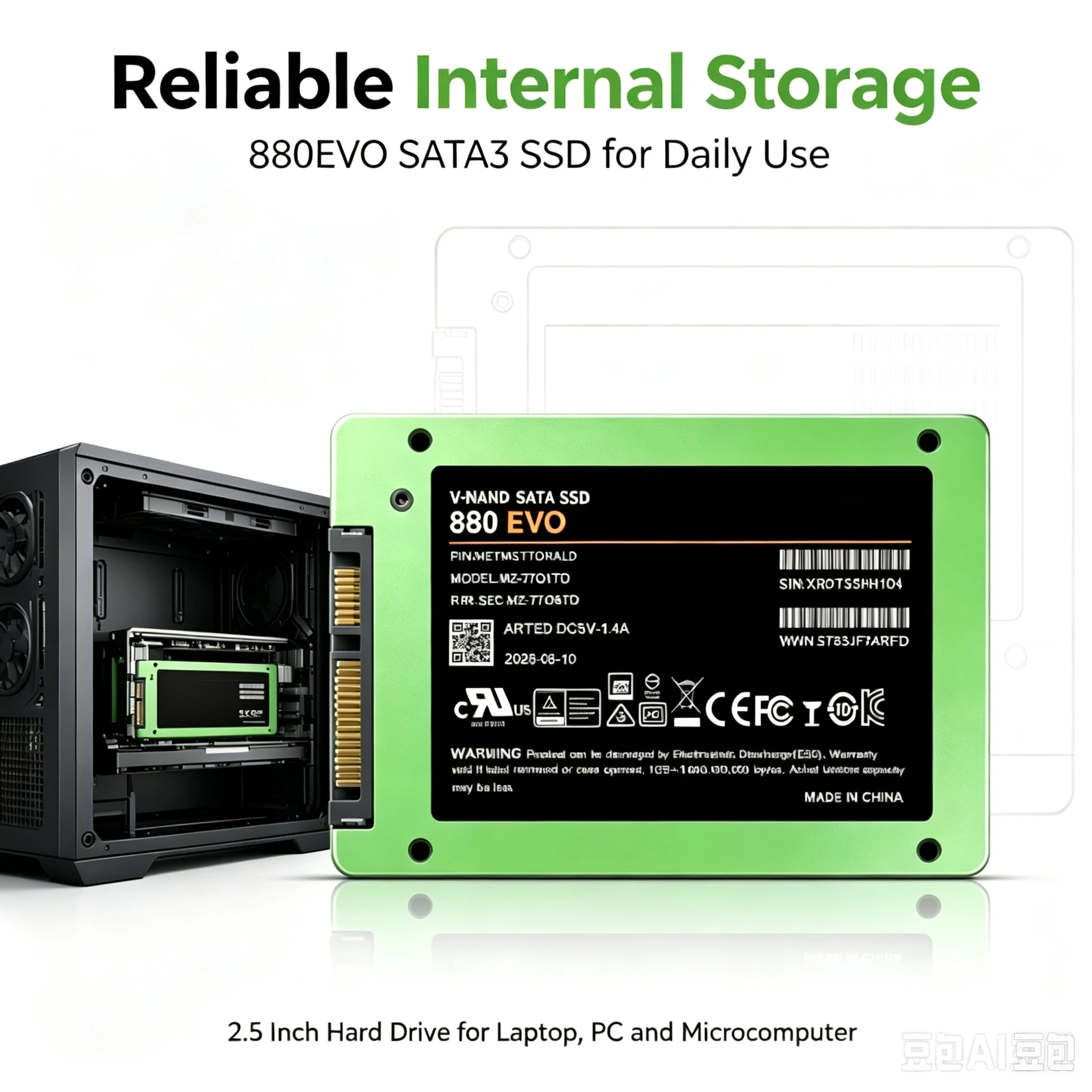 Colorful 880EVO M.2 2280 PCIe4 - Ssd 500Gb recension och pris