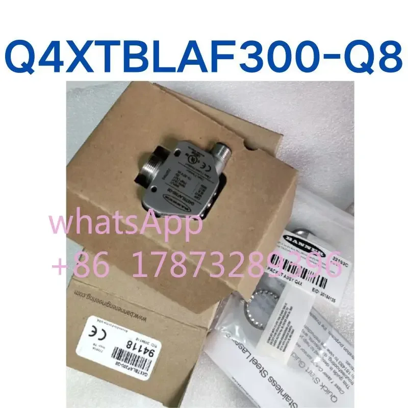 Sensor Jarak Laser Q4XTBLAF300-Q8 Baru Pengiriman Cepat