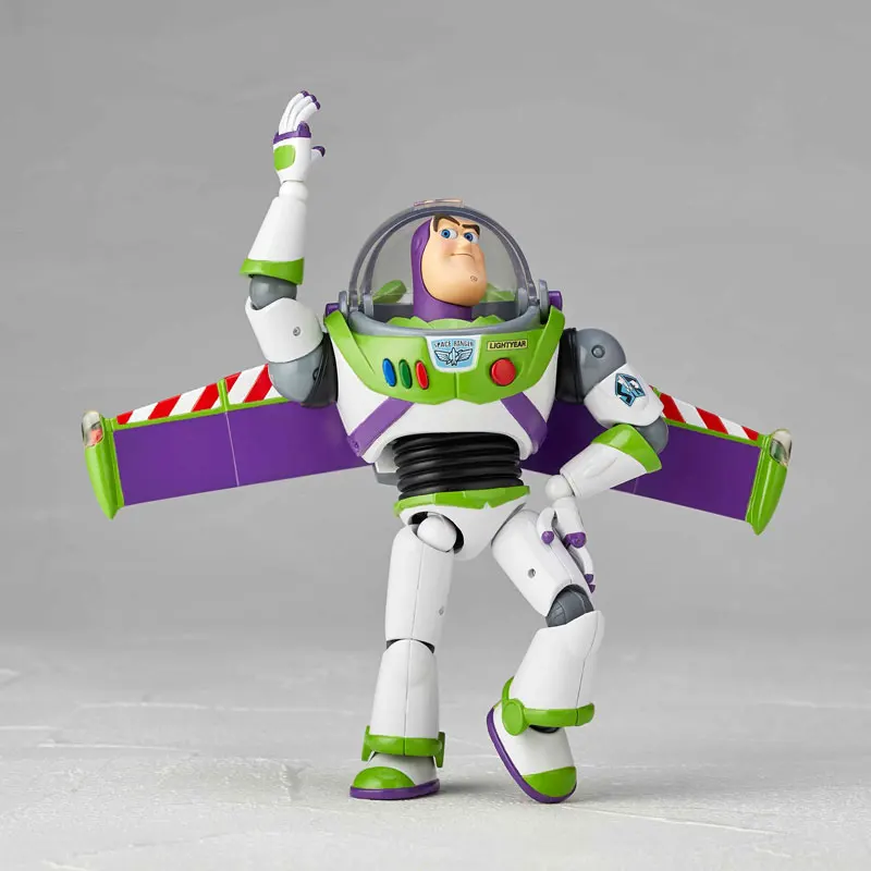 In Stock Ocean Hall Rotating Technology Toy Mobilization Buzz Lightyear 1.5 Handheld Reproduction Action Figure Model Toys