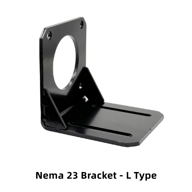 Nema17 Nema23 Schrittmotor-Montagesockel 17HS4401 Befestigungshalterung Metallstützanschluss für Nema42/57 Schrittmotorhalter